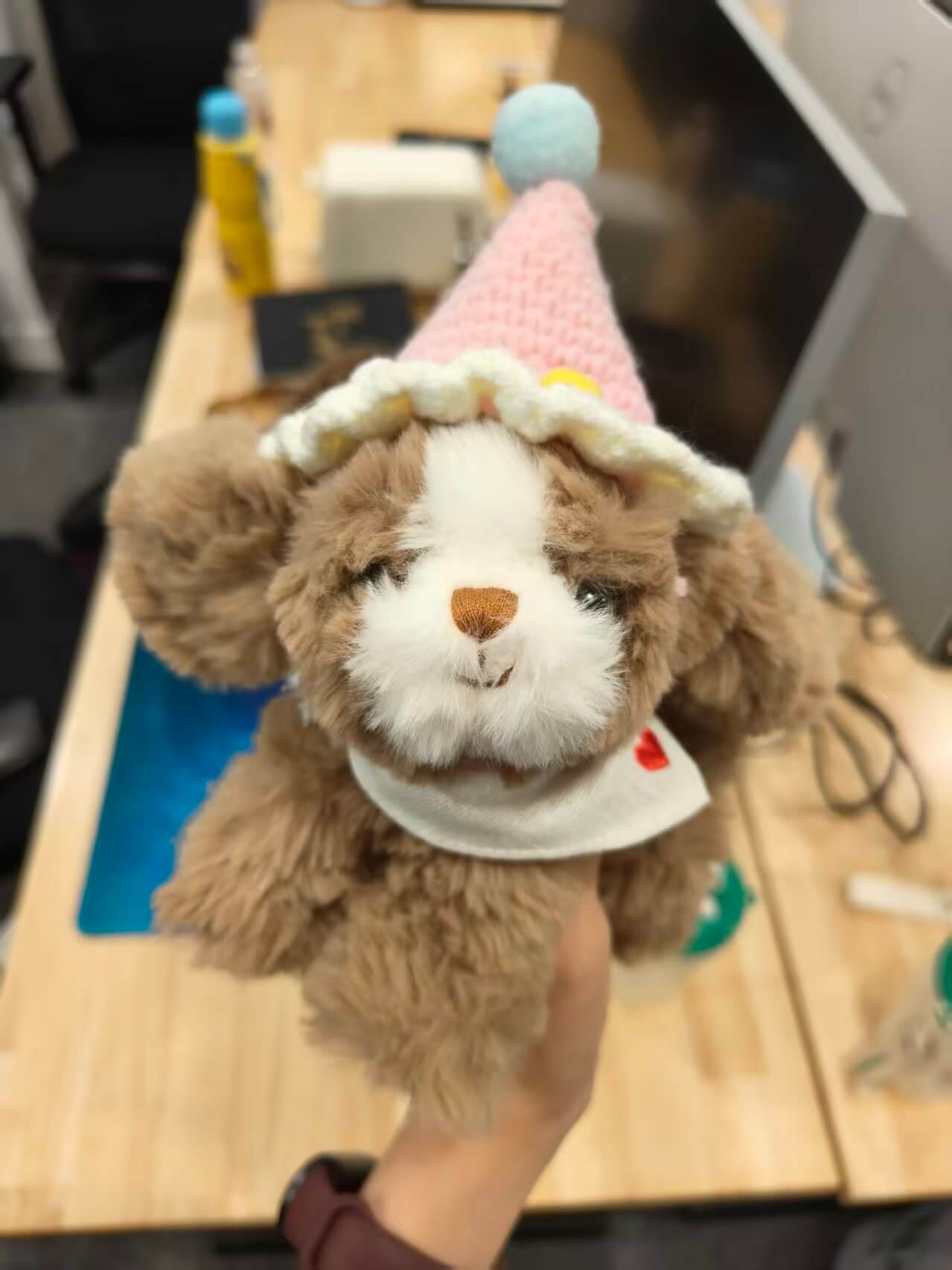 Turn Puppy Photo to Coloring Page - Before