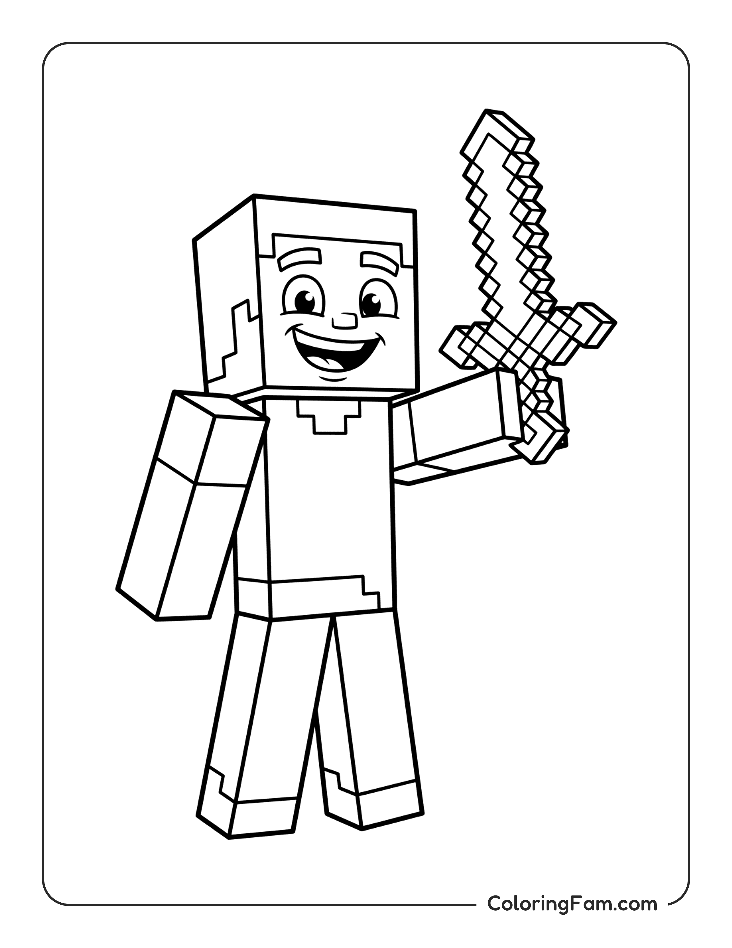Minecraft Coloring Pages