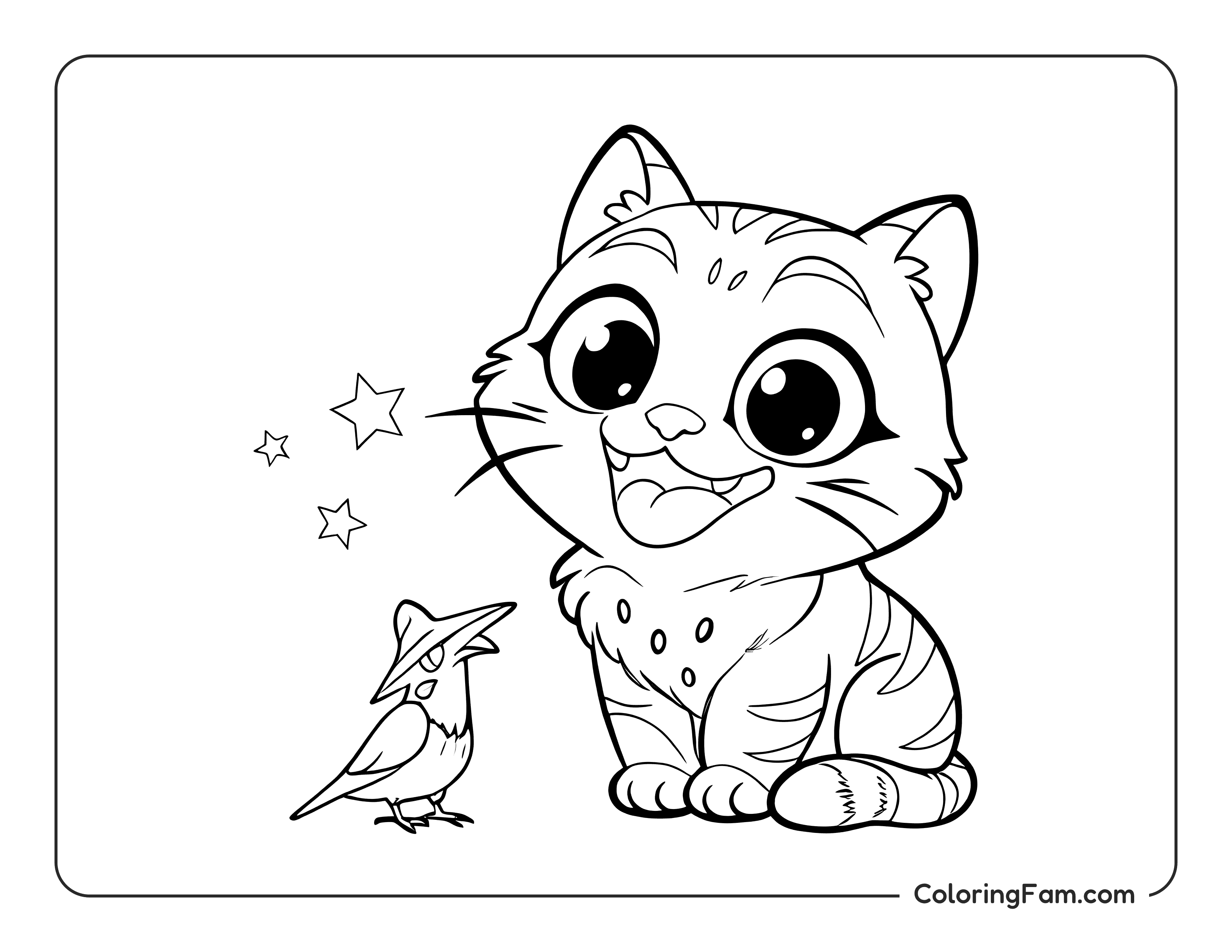 Kpop Demon Hunters Derpy and Sussie cute coloring page