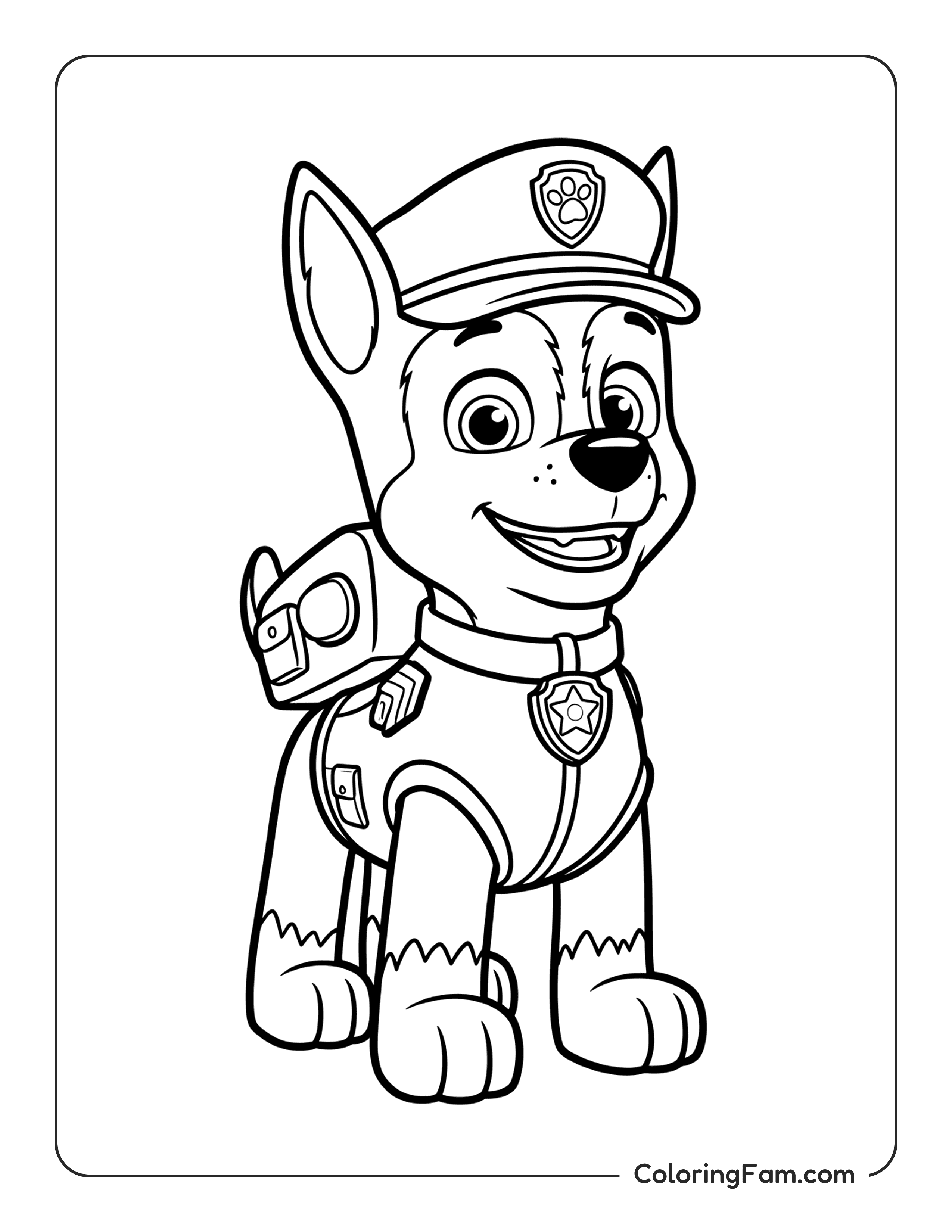 Paw Patrol Coloring Pages