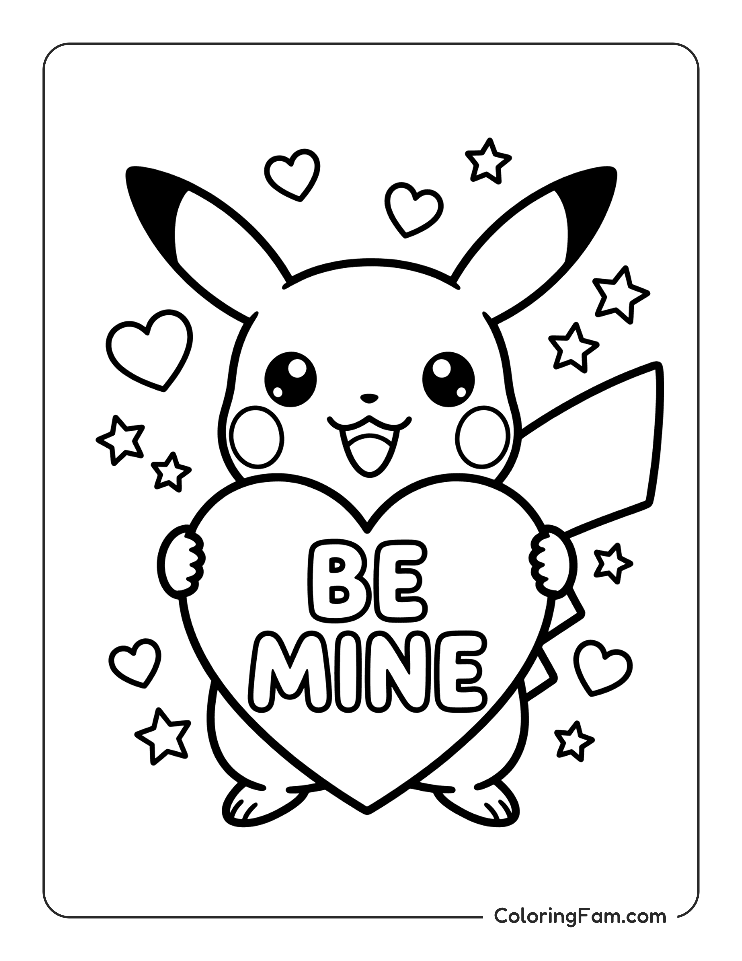 Valentine's Day Coloring Pages