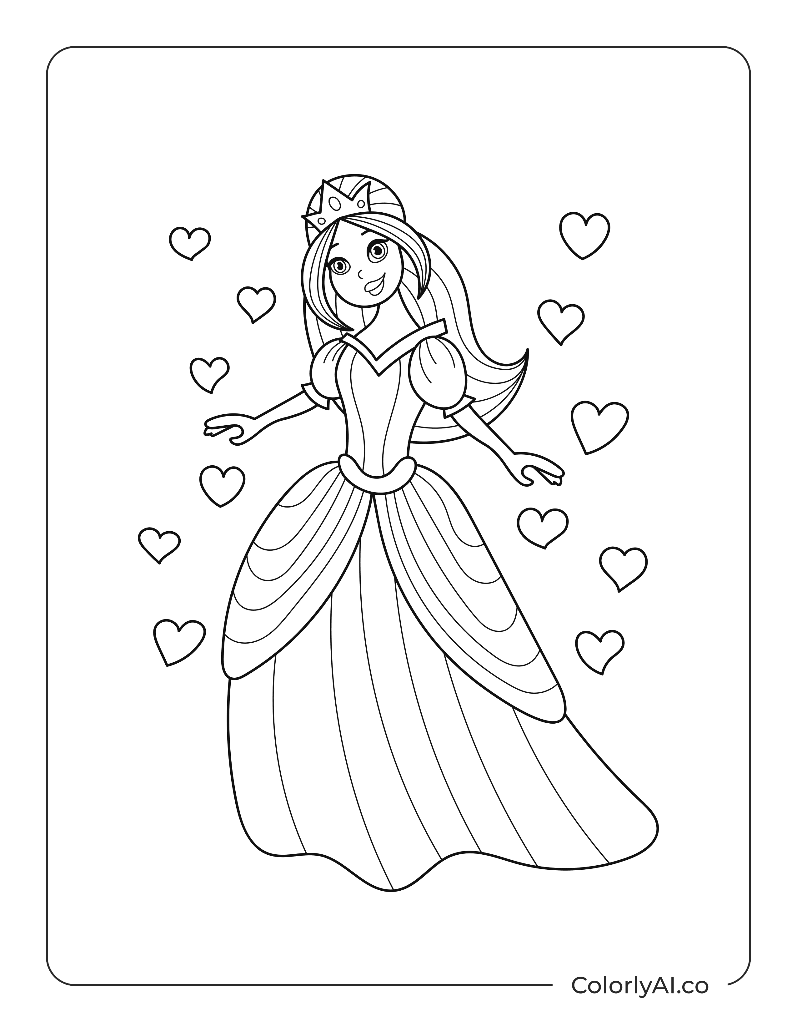 Princess Coloring Pages